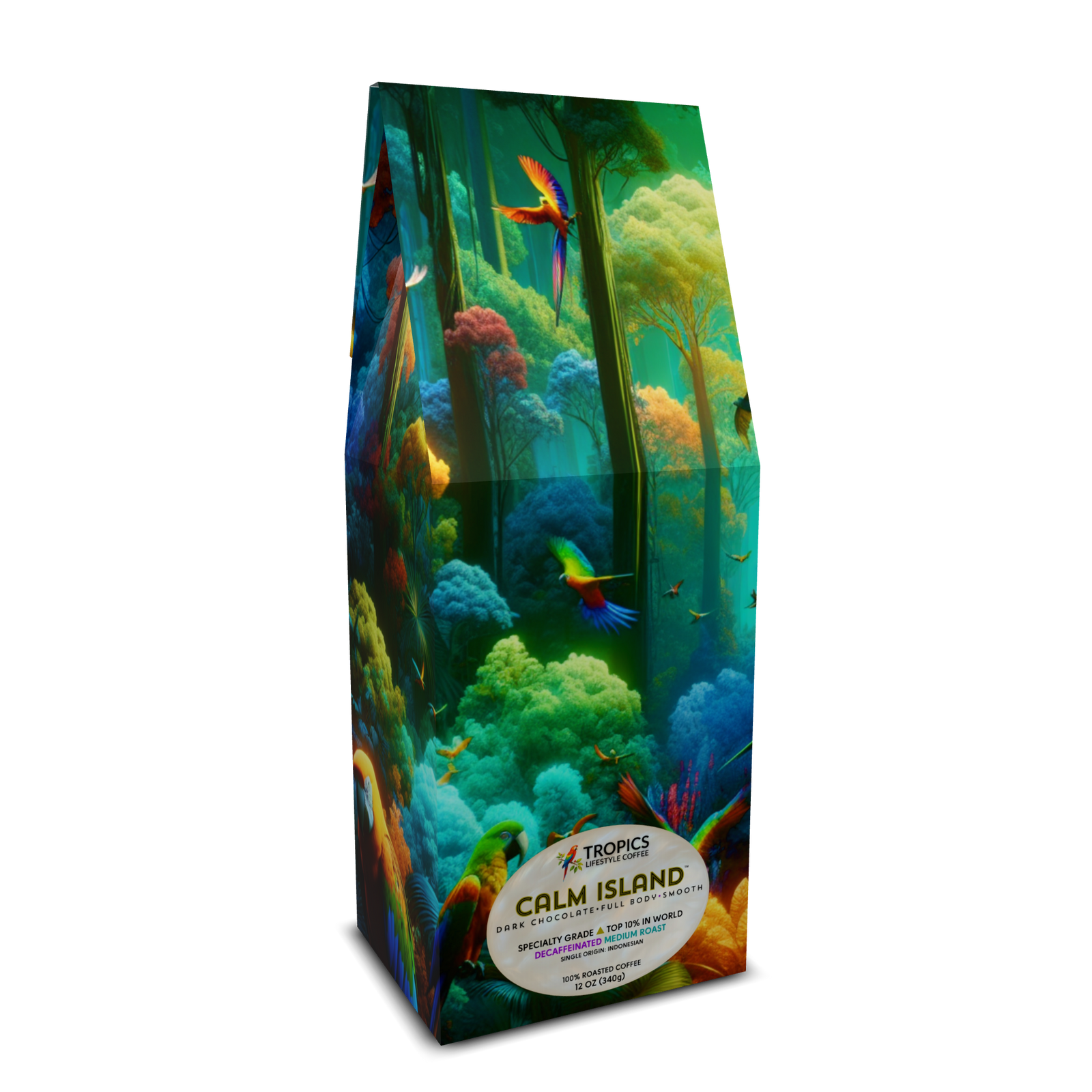 Art Box Coffee DECAF 12 oz - Tropics Lifestyle Coffee
