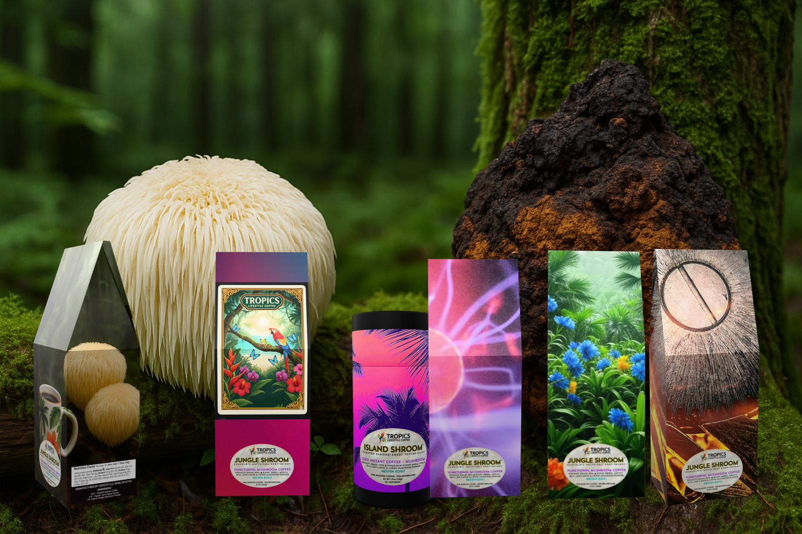 Art Box Mushroom Coffee - Tropics Lifestyle Coffee