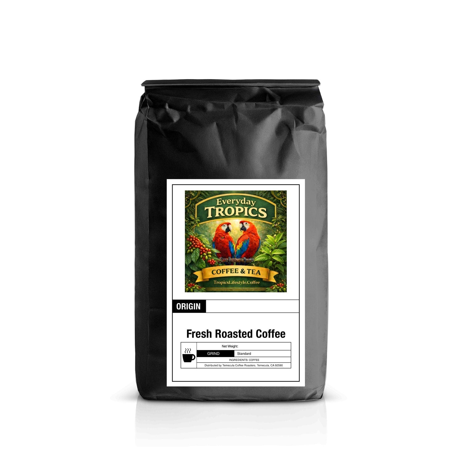 Everyday Tropics Classic Coffee: Single Origin - Tropics Lifestyle Coffee