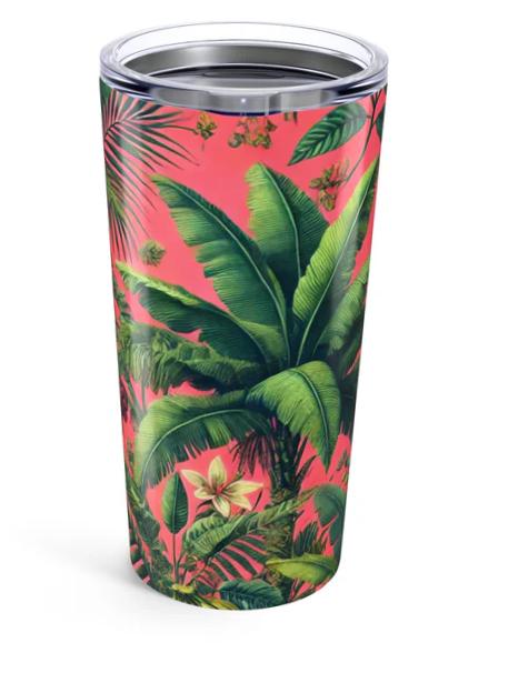 Glossy 20oz. Coffee Tumblers - Tropics Lifestyle Coffee