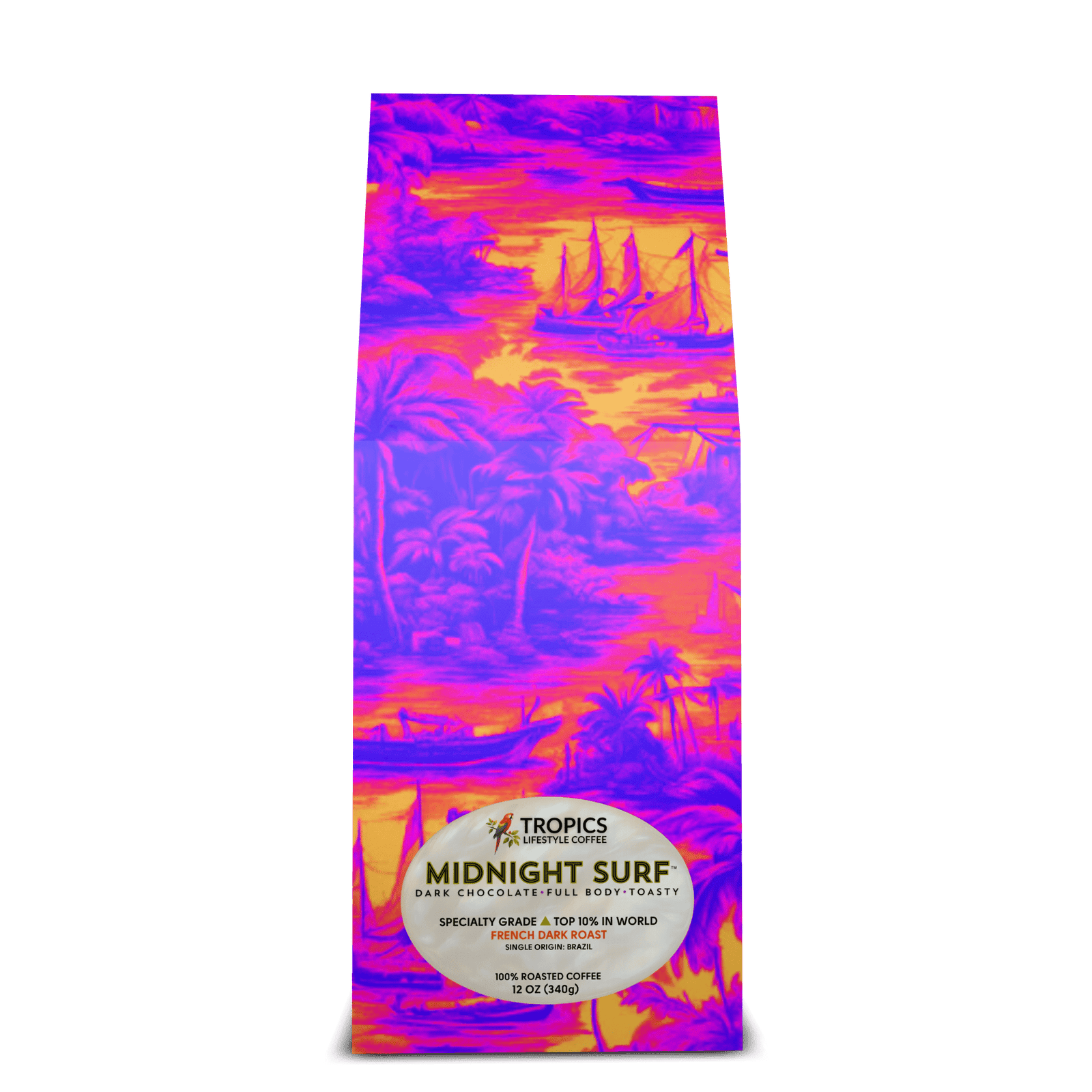 All Midnight Surf Art Box Coffee