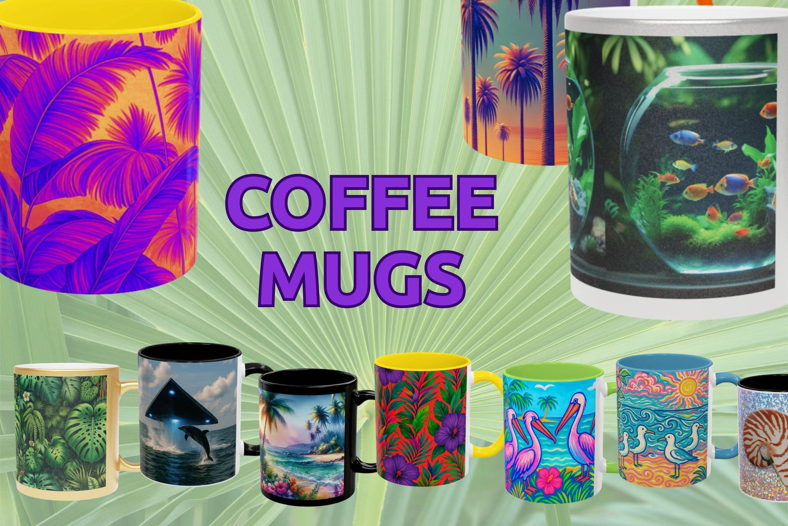 Tropical Coffee Mugs - Tropics Lifestyle Coffee