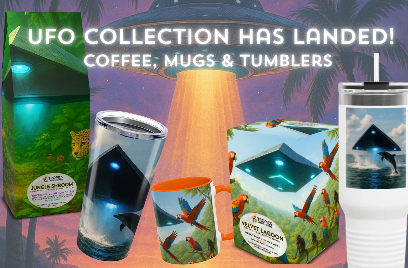 UFO Coffee & Gifts - Tropics Lifestyle Coffee