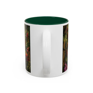 Tropical Waterfall Mug – Lush Jungle Scenic Accent Coffee Cup (11oz/15oz)