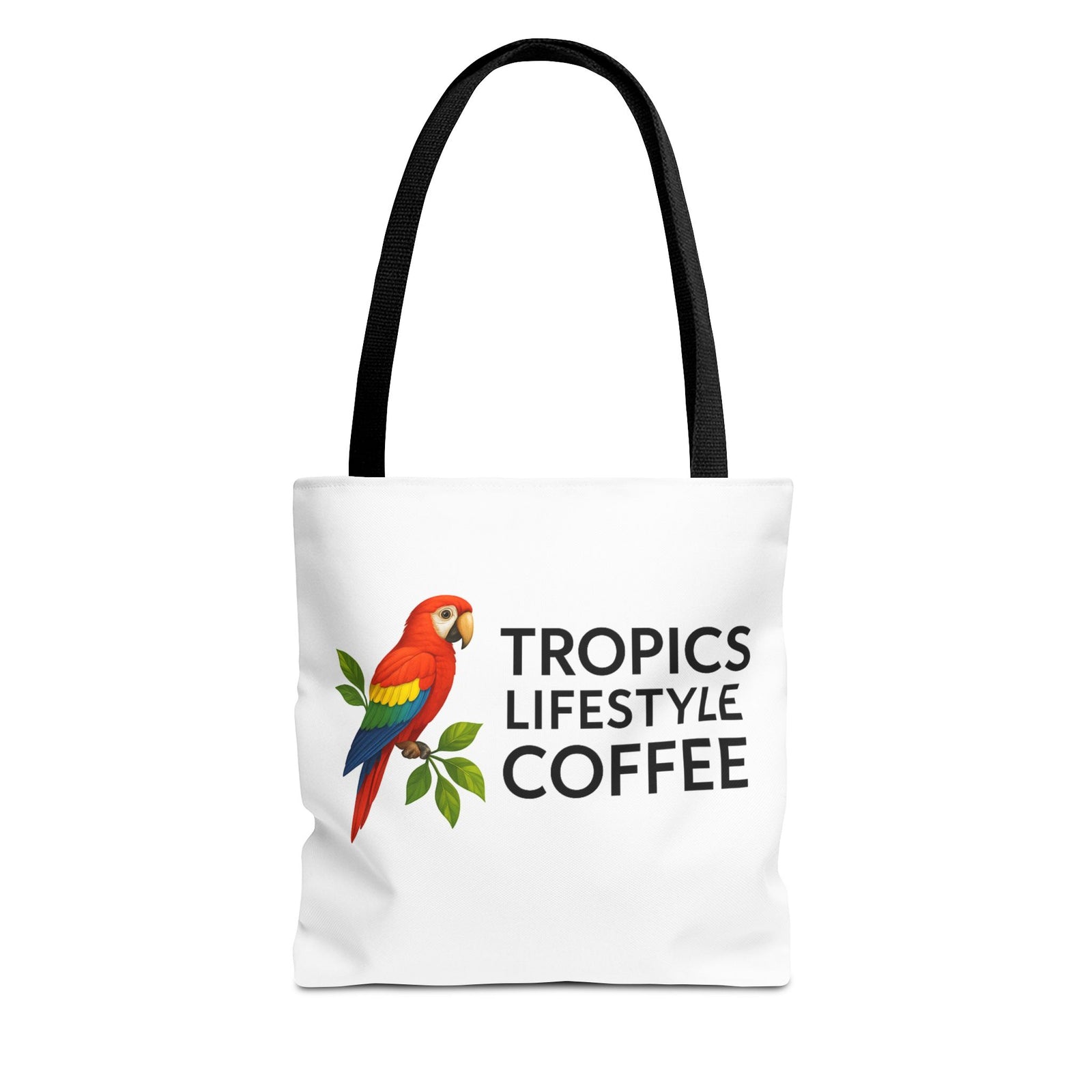 Tote Bag — Tropics Lifestyle Coffee Parrot Logo Tote