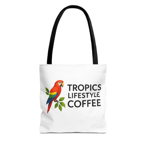 Tote Bag — Tropics Lifestyle Coffee Parrot Logo Tote