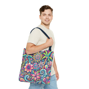 Happy Tropics Tote Bag - 3 Sizes