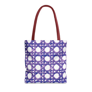 Beach Chair Wicker/Amethyst Tote Bag - 3 Sizes