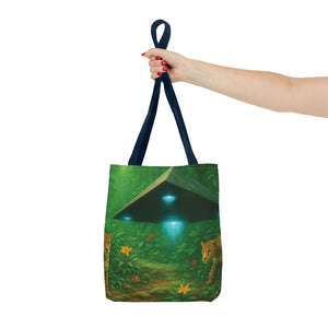 UFO and Jaguars Tote Bag - 3 Sizes