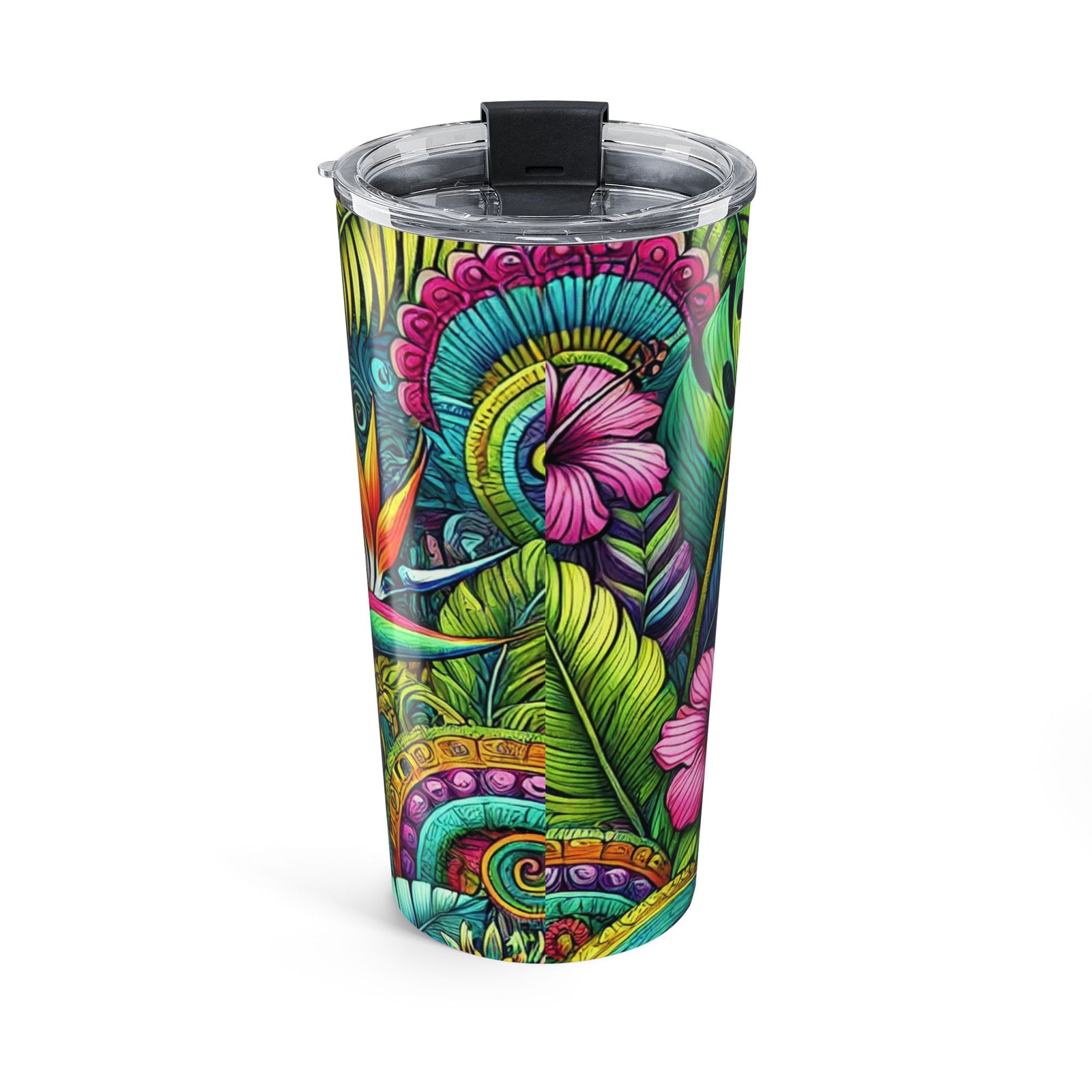 20oz Tumbler ~ Rainforest Pop Jungle Insulated Travel Cup