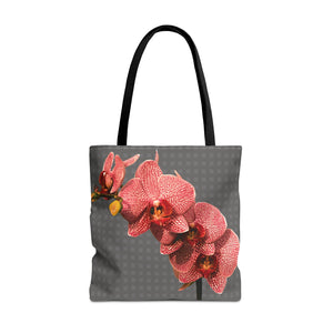 Red Orchid Photo Tote Bag - 3 Sizes