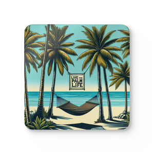 Coaster Set/4 - Hammock on the Beach