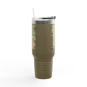Rainforest Rabbit Outing Insulated Travel Mug - 40oz - Perfect for Outdoor Adventures