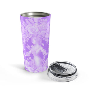 20oz  Tumbler — Victorian Pearl Lady/Purple Insulated Travel Cup