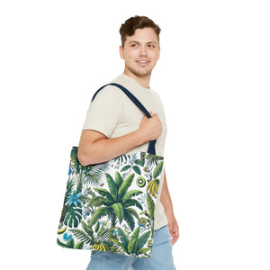 More Tropical Fruit/White Tote Bag - 3 Sizes