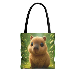 Baby Capybara Tote Bag - 3 Sizes