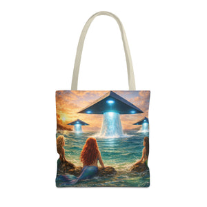 UFOs & Mermaids Tote Bag - 3 Sizes