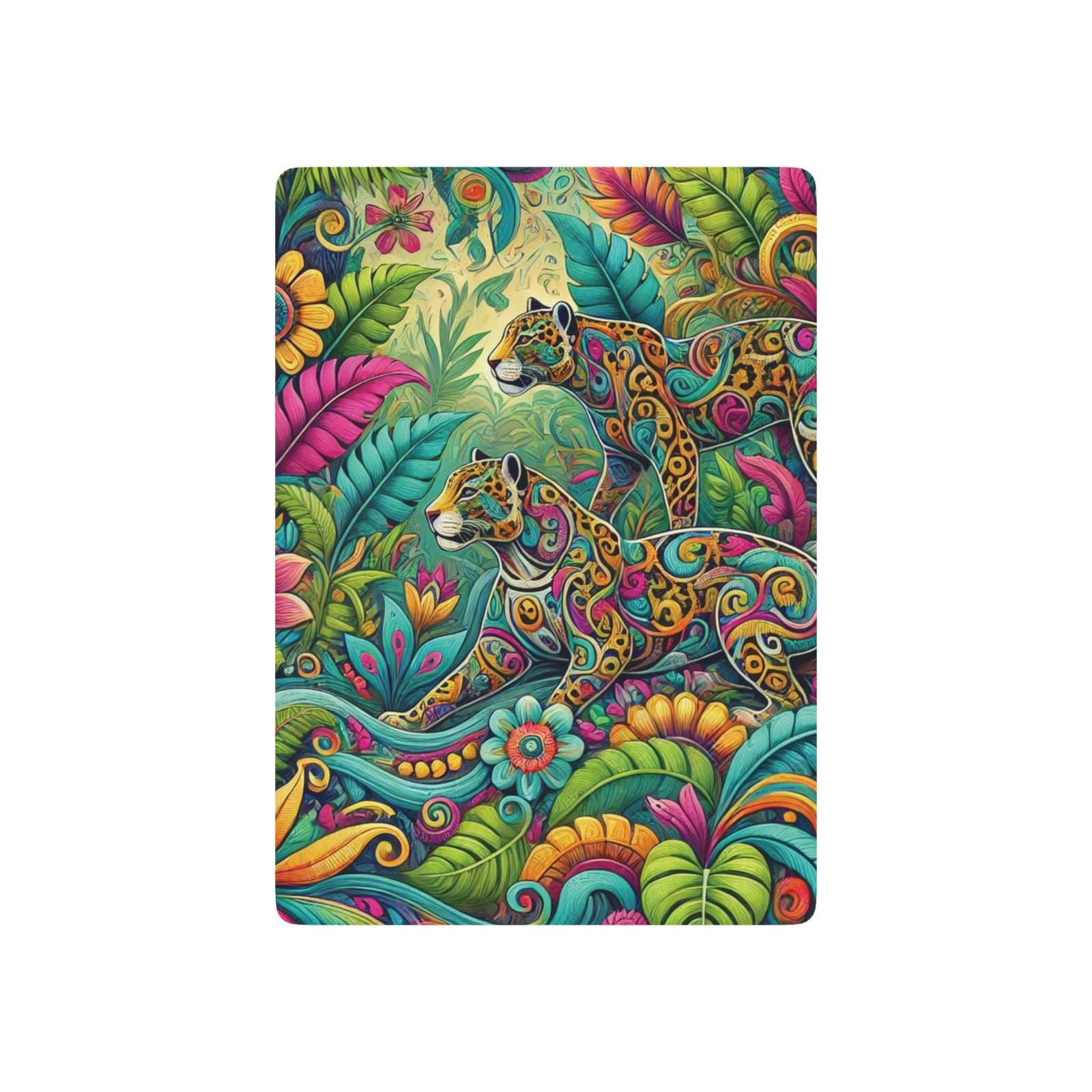 Poker Playing Cards - Jaguars Pop