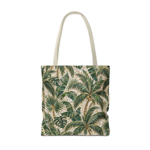 Tropical Palms MosaicTote Bag – Vintage Beach Market Bag