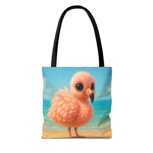 Baby Flamingo Tote Bag - 3 Sizes