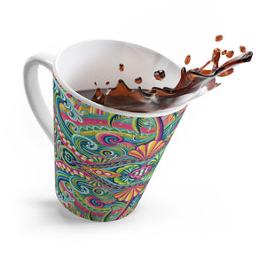 Latte White Mug - Kaleido Bay