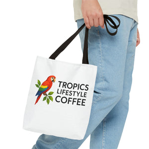 Tote Bag — Tropics Lifestyle Coffee Parrot Logo Tote