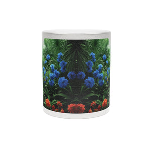 Tropical Metallic Mug, Gold or Silver - After a Rainforest Rain