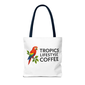 Tote Bag — Tropics Lifestyle Coffee Parrot Logo Tote