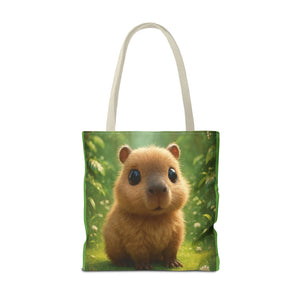 Baby Capybara Tote Bag - 3 Sizes