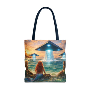 UFOs & Mermaids Tote Bag - 3 Sizes