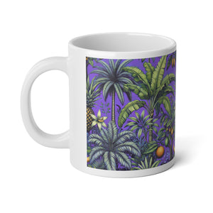 Jumbo Mug, 20oz, Tropical Fruit Purple | Tropical Coffee Cup