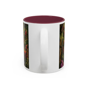 Tropical Waterfall Mug – Lush Jungle Scenic Accent Coffee Cup (11oz/15oz)