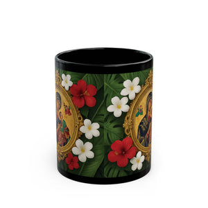Religious Black Coffee Mug - Our Lady of Perpetual Help