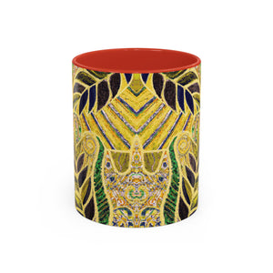 Accent Color Coffee Mug (11, 15oz), Amazon Whimsy Yellow