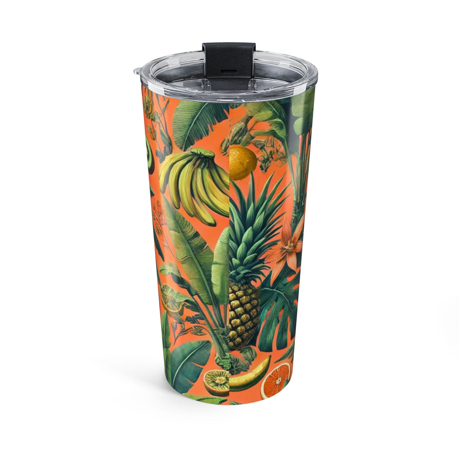 20oz Tumbler — Orange Palm Insulated Travel Cup