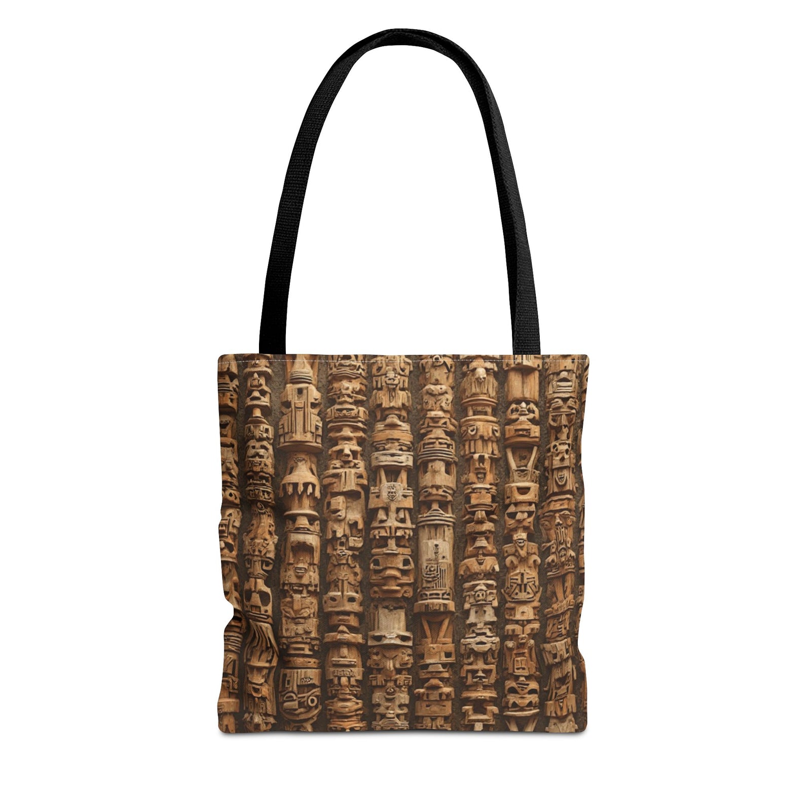 Ancient Tiki Totems Tote Bag - 3 Sizes