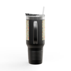 Insulated Travel Mug, 40oz / Mid-Century Octopus - Perfect for Outdoor Adventures