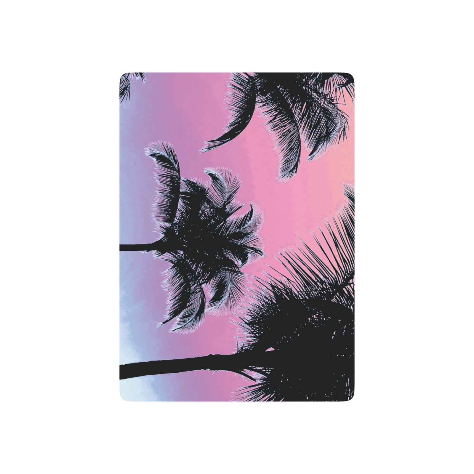 Poker Playing Cards - Palm Glow Pastels