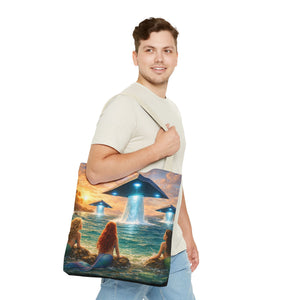 UFOs & Mermaids Tote Bag - 3 Sizes