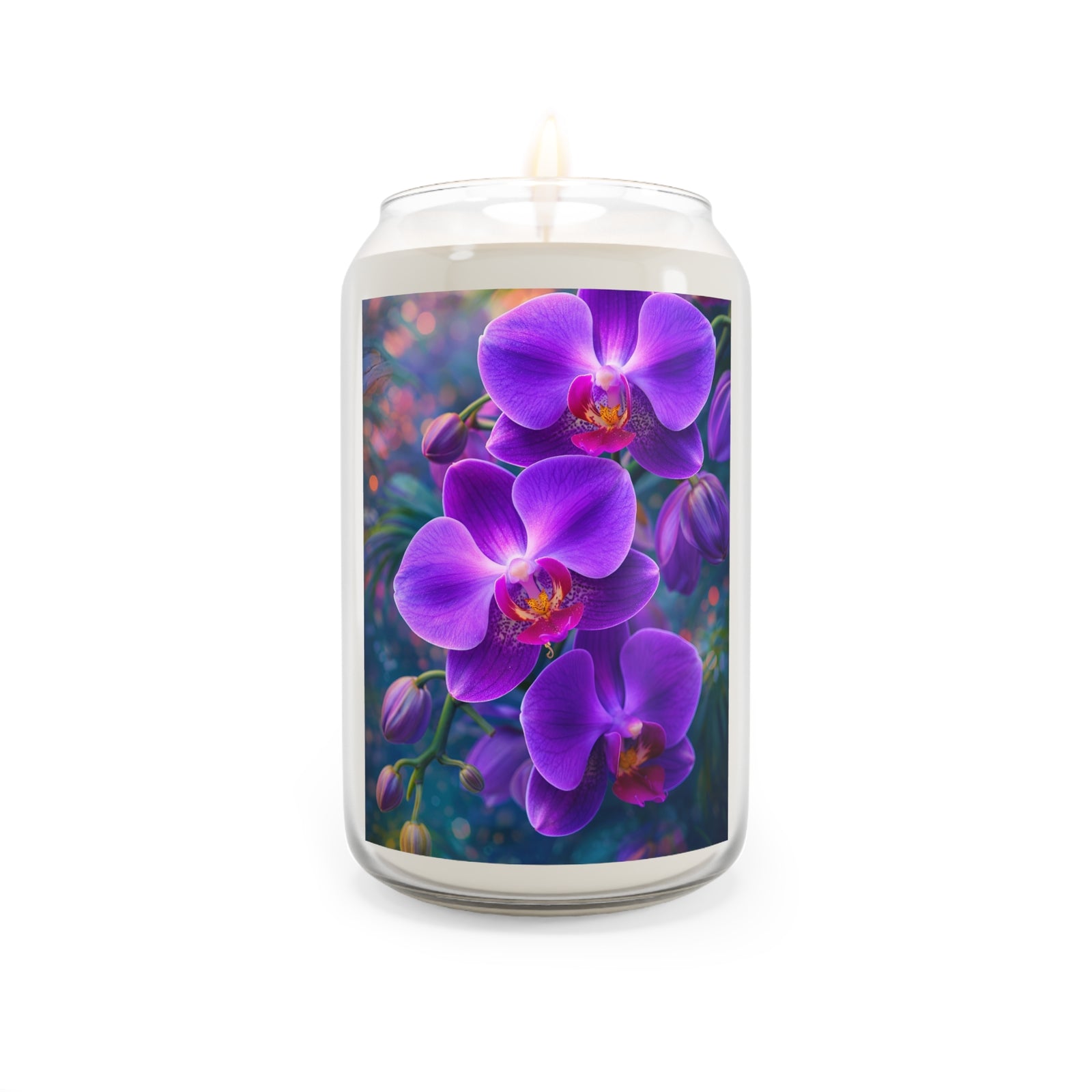 Twilight Orchid Scented Soy Candle — 13.75oz Floral Aromatherapy Candle