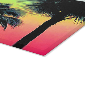 Glass Coffee Station Tray, 2 Sizes – Palm Glow Sangria