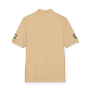‘Good Vibes’ Embroidered Polo ~ Tropics Lifestyle Coffee Logo, Many Colors