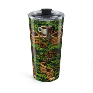20oz Tumbler ~ UFO & Jungle Jaguars Insulated Travel Cup