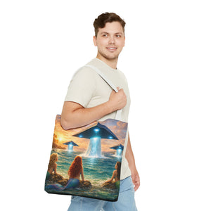 UFOs & Mermaids Tote Bag - 3 Sizes