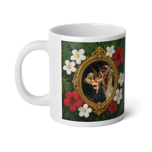 Jumbo Mug, 20oz, Song of the Angels | Tropical Coffee Cup