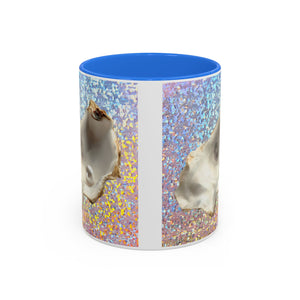 Colorful Mugs (11oz, 15oz), Disco White Pearl Oyster