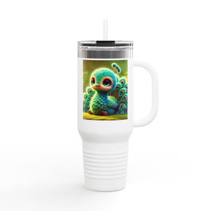 Insulated Travel Mug, 40oz / Baby Peacock - Perfect for Outdoor Adventures