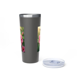 22oz Insulated Tumbler/Vacuum Copper Travel Cup — Coffee Flower