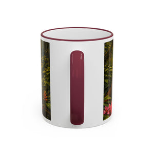 Accent Rim & Handle Mug — UFO & Tiger