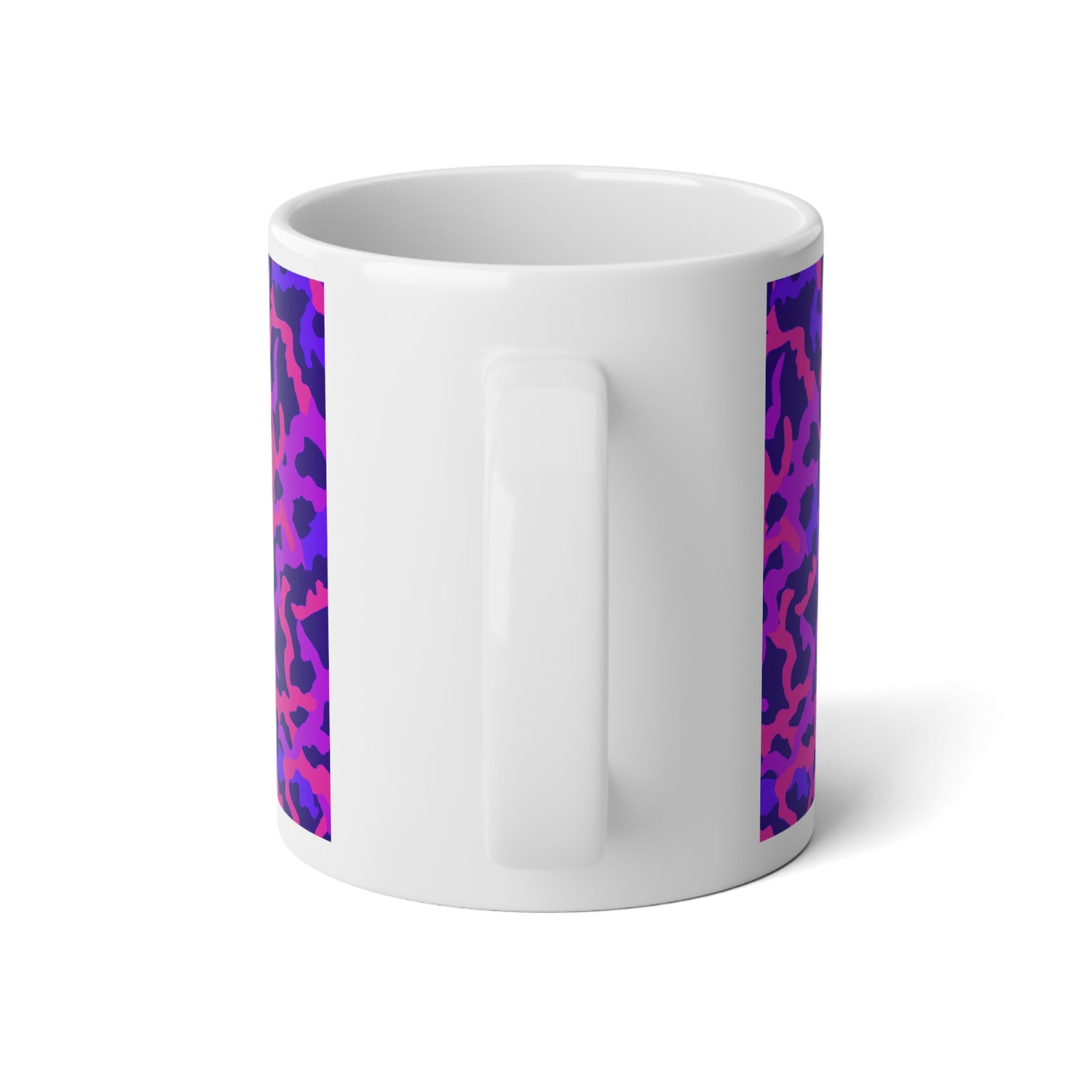 Jumbo Mug, 20oz, Coral Threads Heatwave | Tropical Coffee Cup